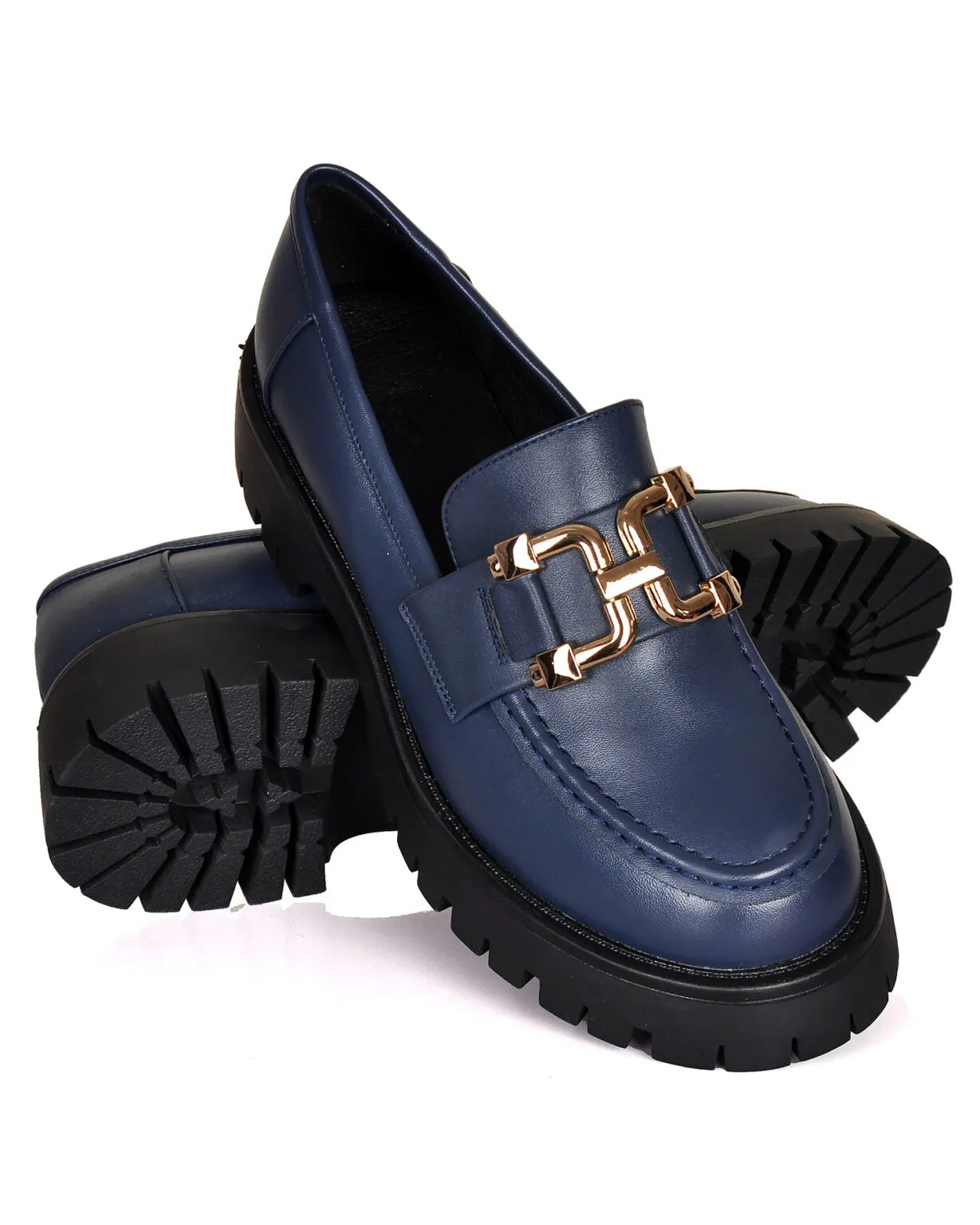 LOAFERS BOOT AC449 BLUE