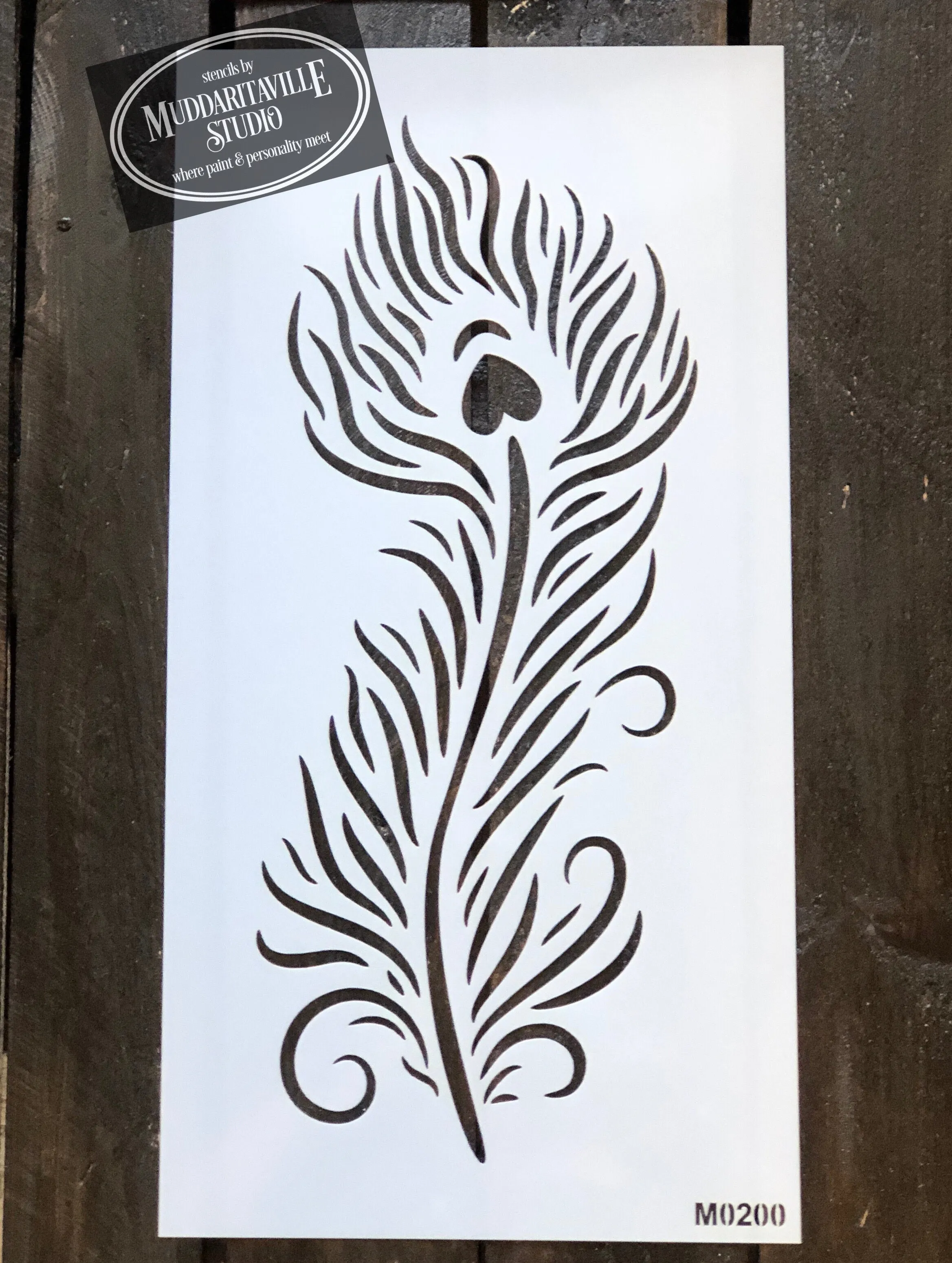 M0200 Peacock Feather