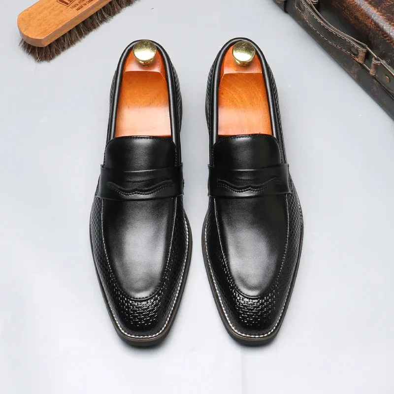 Maxwell Reed Leather Loafer