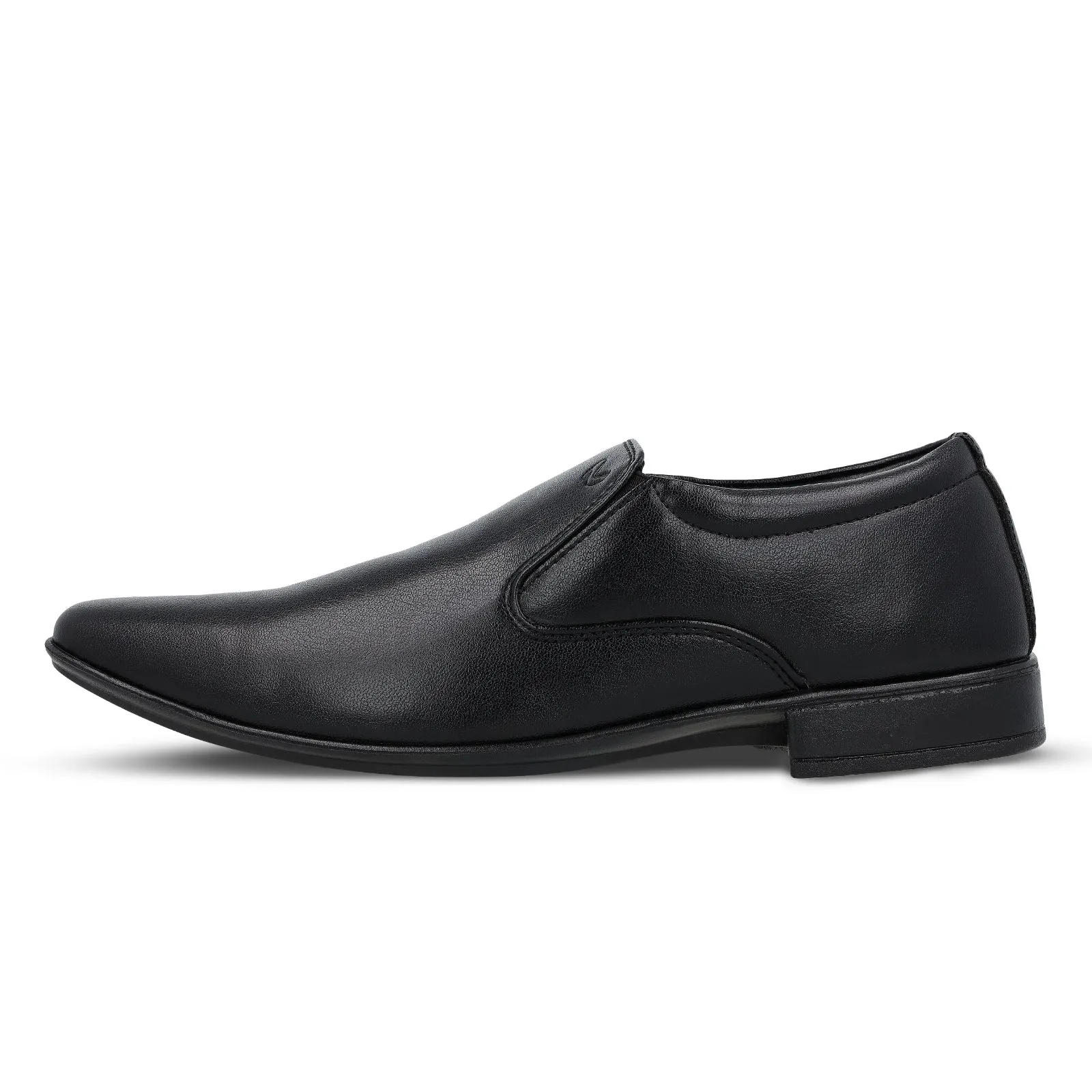 Men's Leather formals loafer Shoes - WF6302 Black