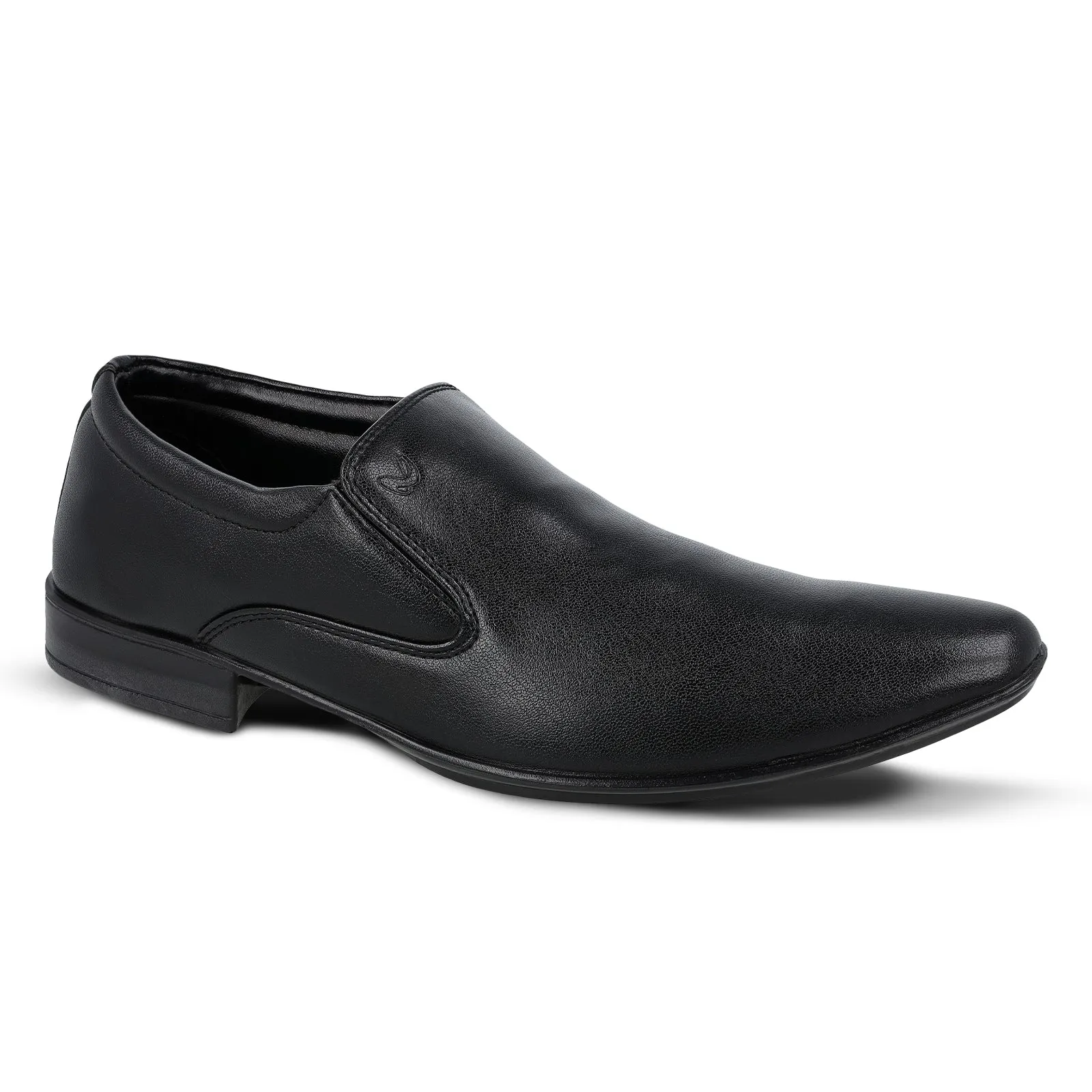 Men's Leather formals loafer Shoes - WF6302 Black