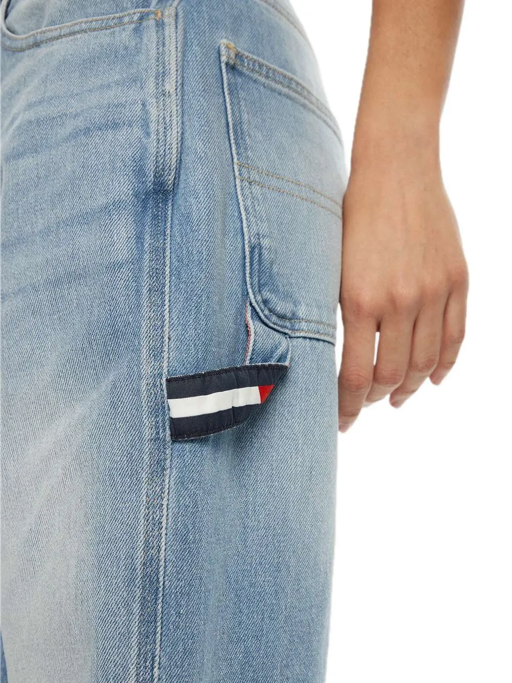 Mia Mr Relaxed Str Carpenter - Denim Light