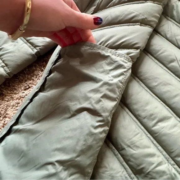 Michael Kors Packable Down Fill | Olive Green | Size Small