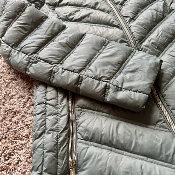Michael Kors Packable Down Fill | Olive Green | Size Small