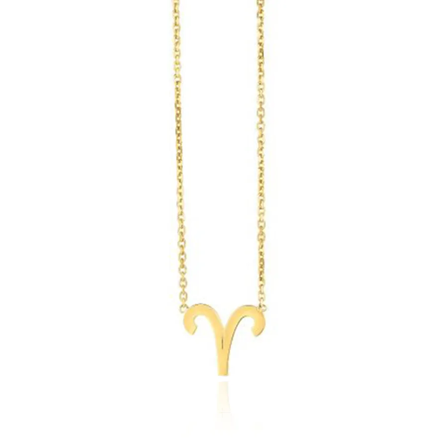 Mini Gold Zodiac Necklace