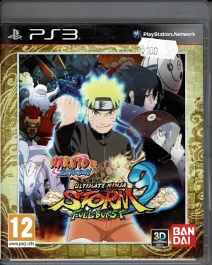 Naruto Shippuden Ultimate Ninja Storm Full Burst