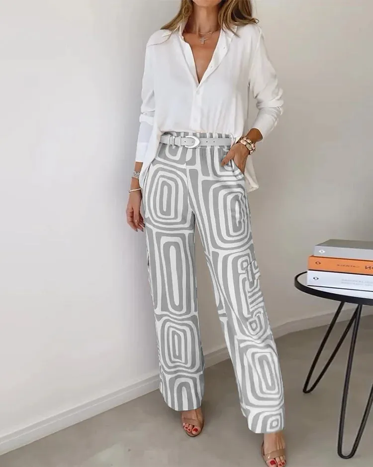 Olivia | Stylish Two-Piece Set ( FREE BELT)