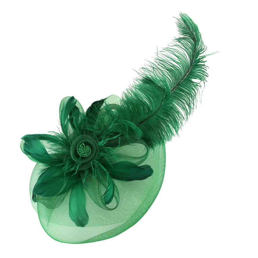 ostrich feather ~ green