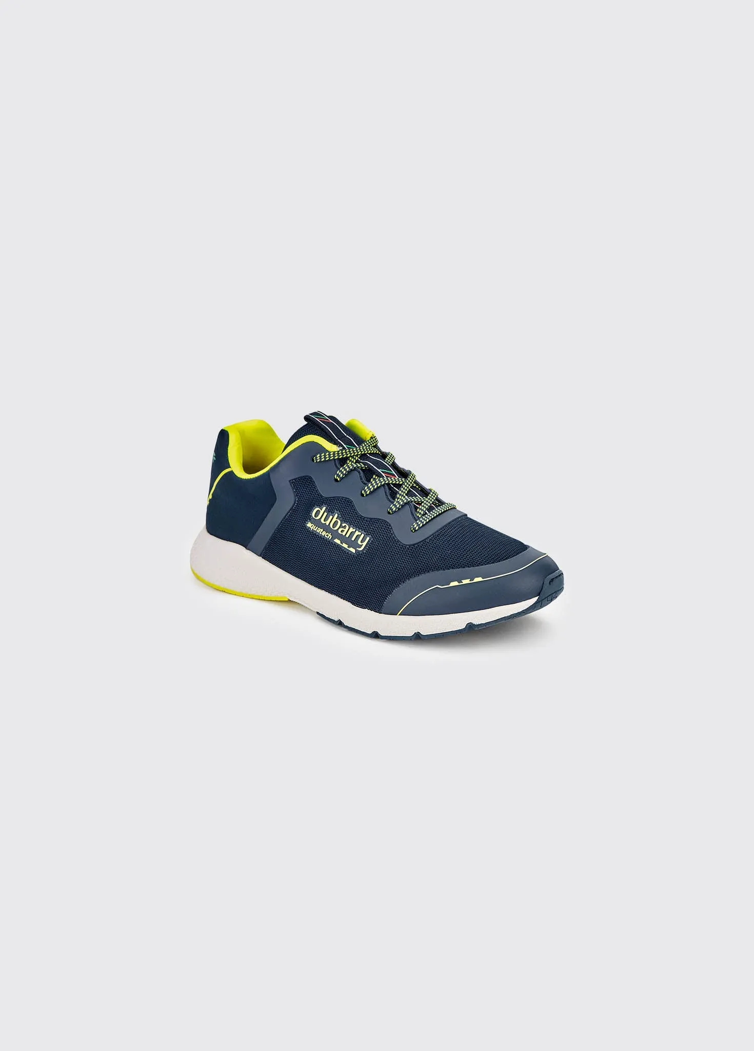 Palermo Men's Lightweight Sporty Sneaker - Navy/Citrus