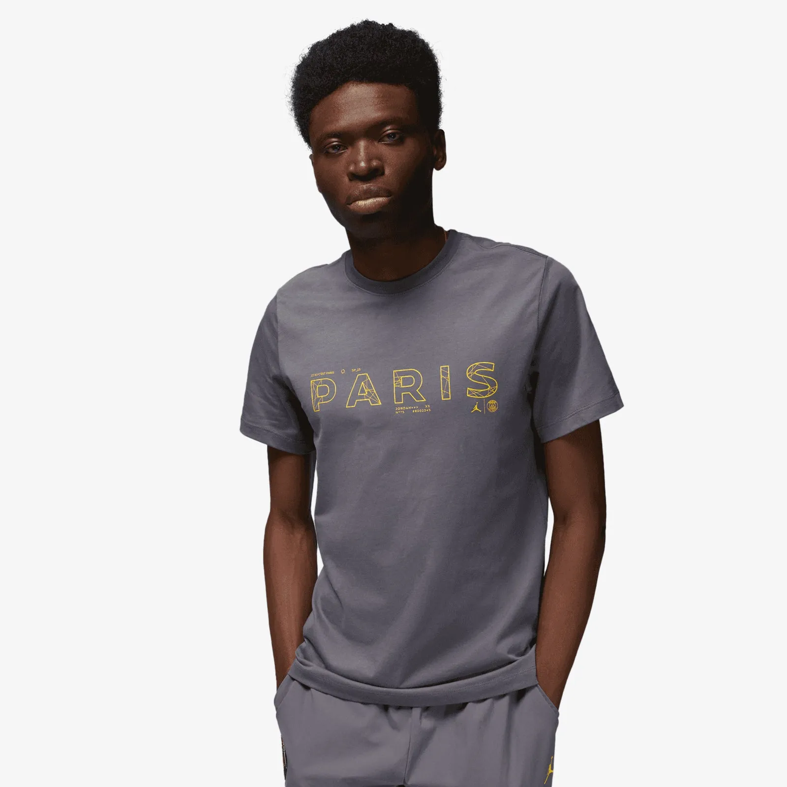 Paris Saint-Germain Bold T-Shirt - Graphite