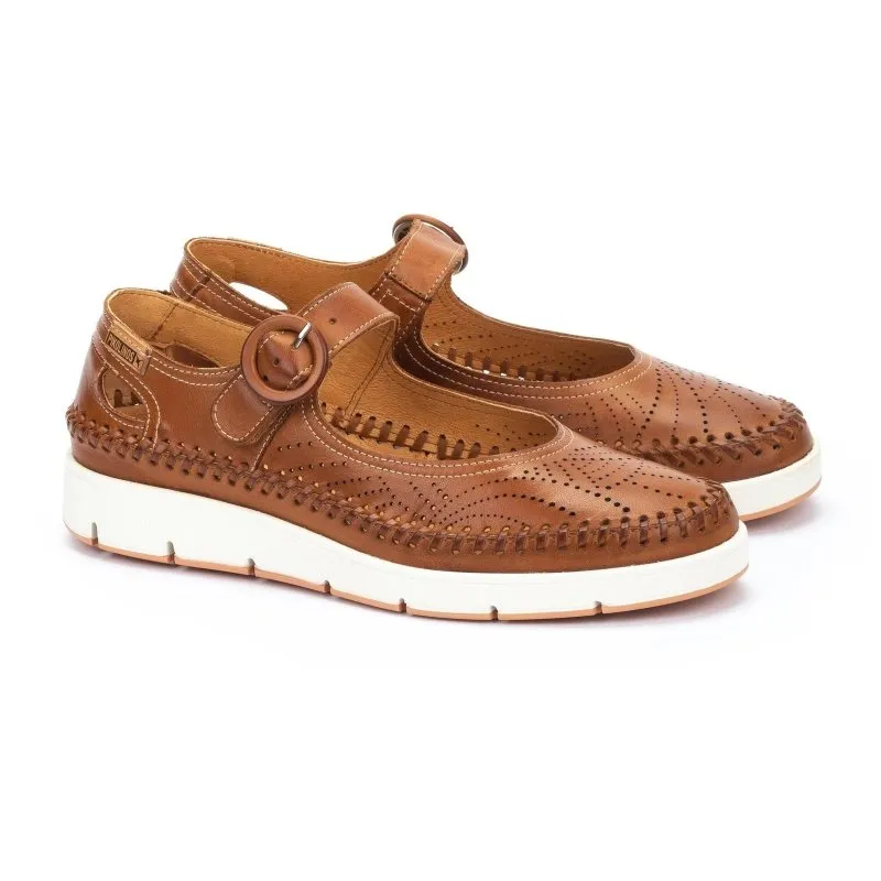 Pikolinos Women's Tenerife W8D-4914 Flat - Brandy