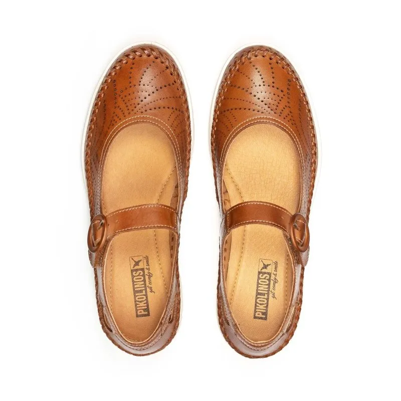 Pikolinos Women's Tenerife W8D-4914 Flat - Brandy