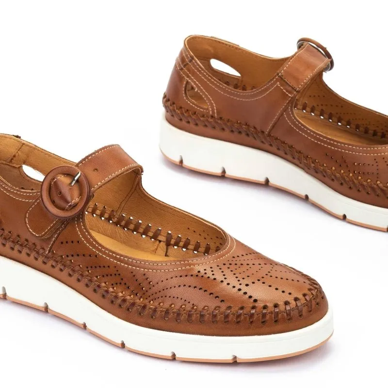 Pikolinos Women's Tenerife W8D-4914 Flat - Brandy
