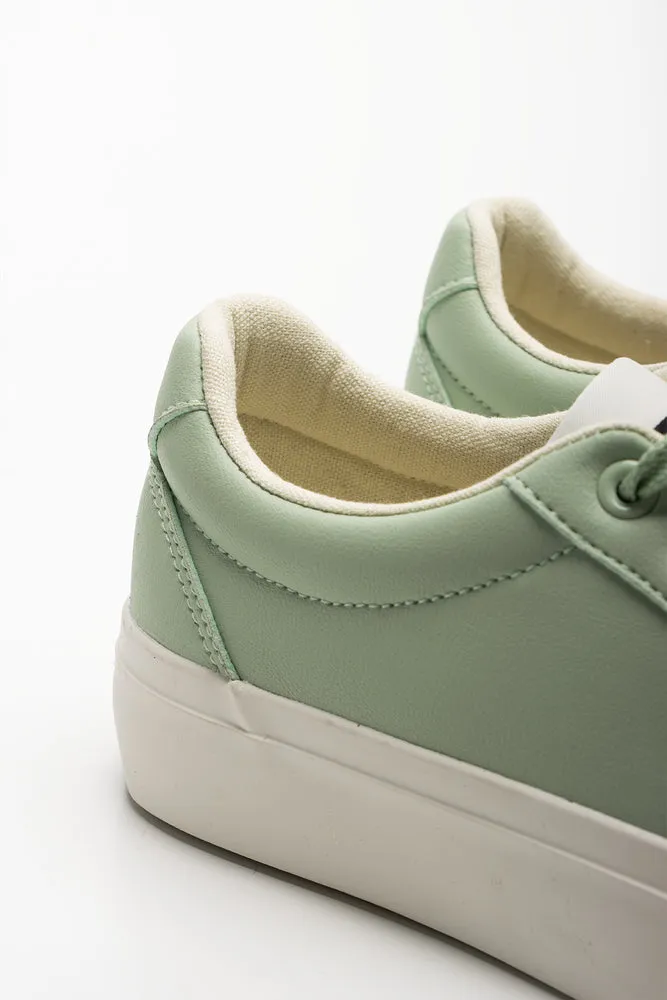 Platform Sneakers Sage
