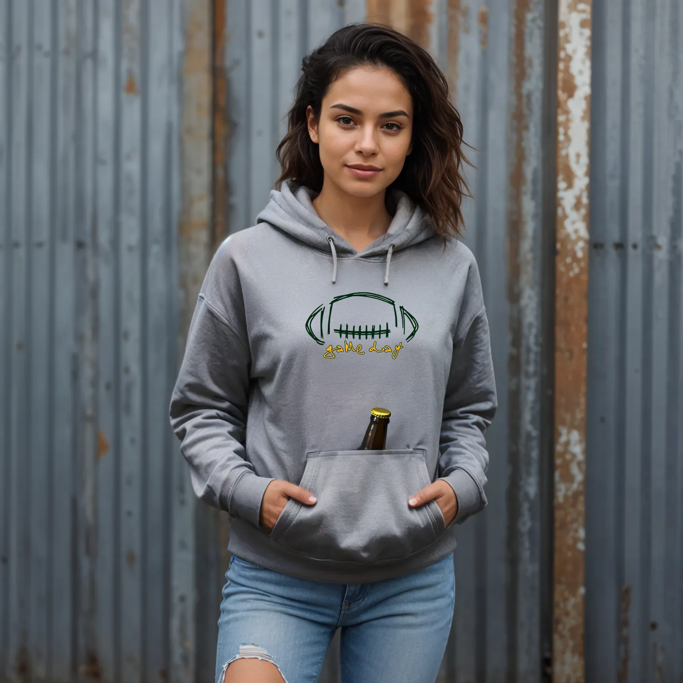 "Game Day" Relaxed Fit Unisex Tailgate Hoodie