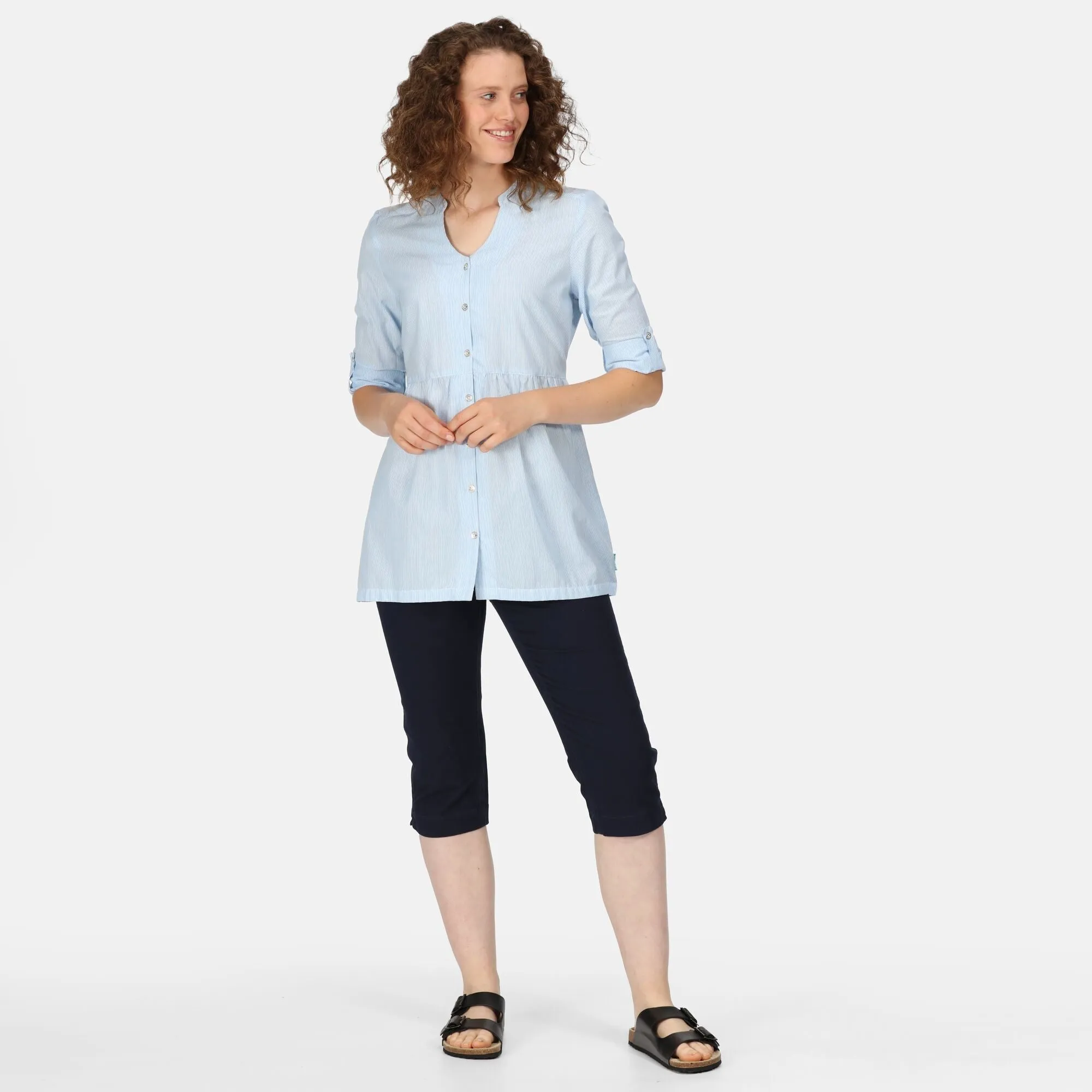 Regatta Womens Nemora Dress Cotton Shirt