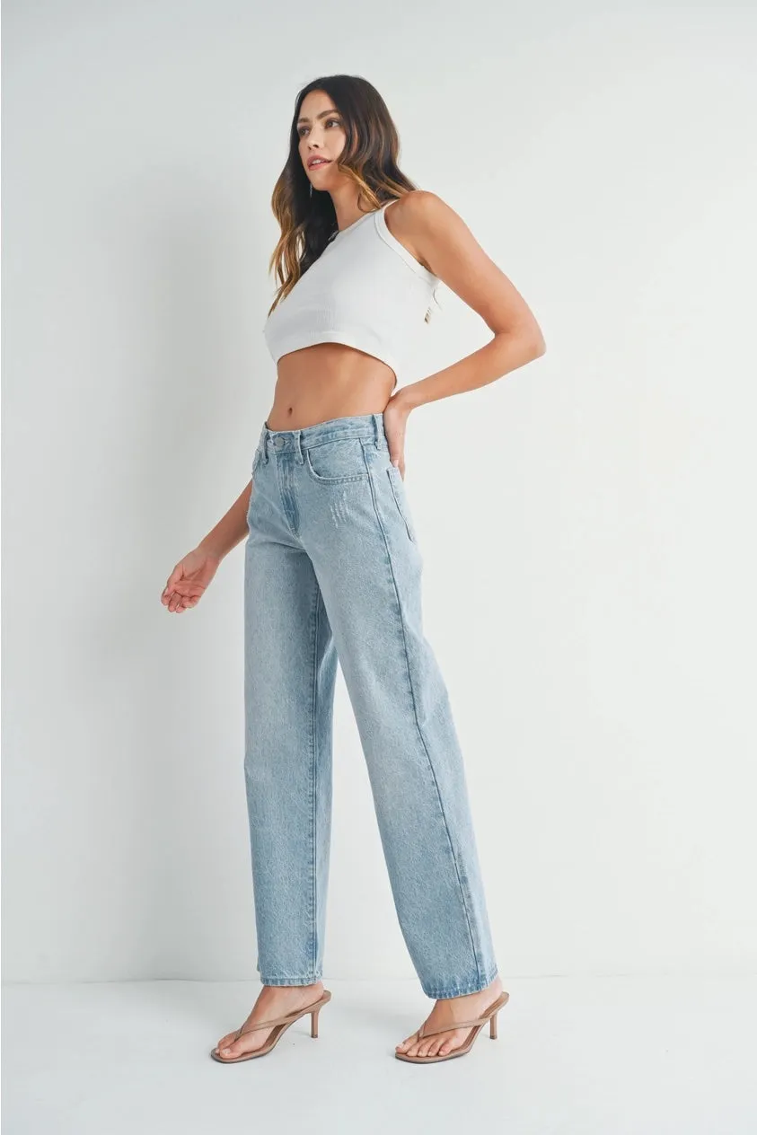 Relaxed Straight - Light Denim
