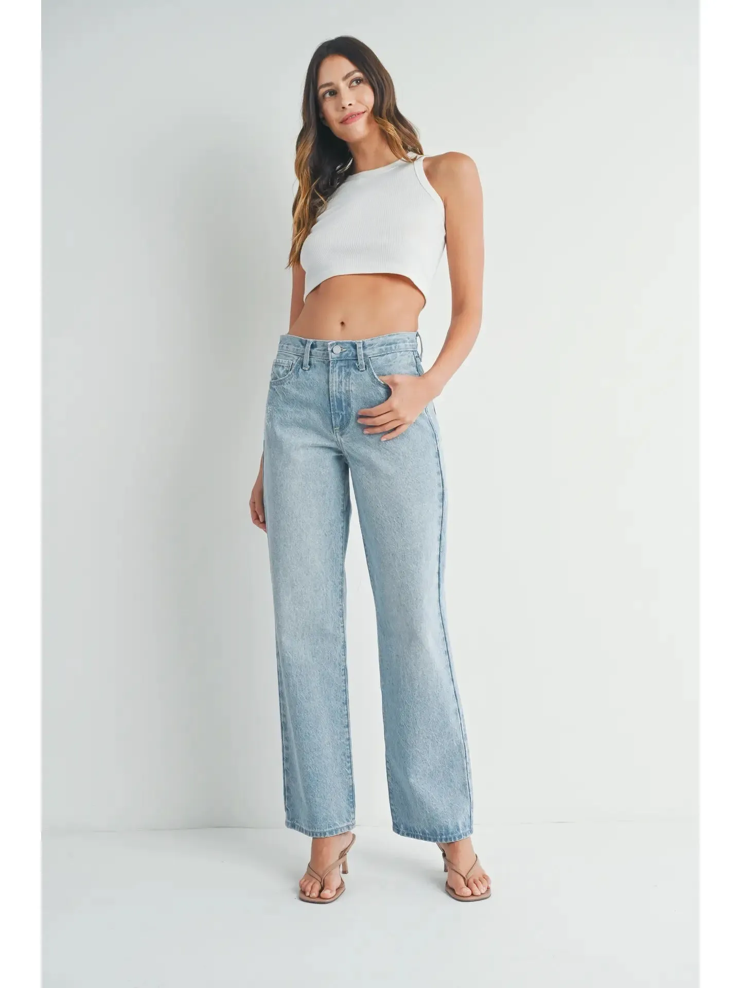 Relaxed Straight - Light Denim