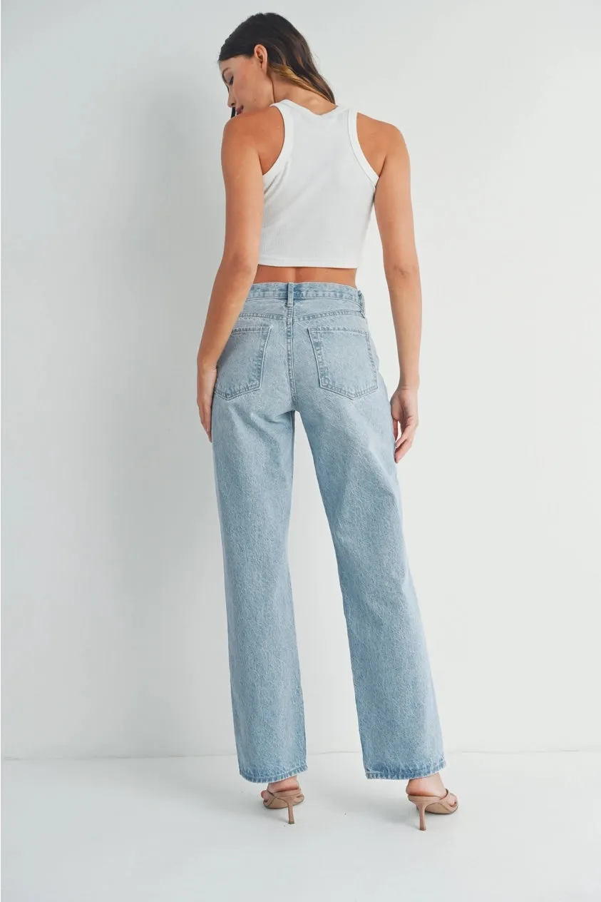 Relaxed Straight - Light Denim