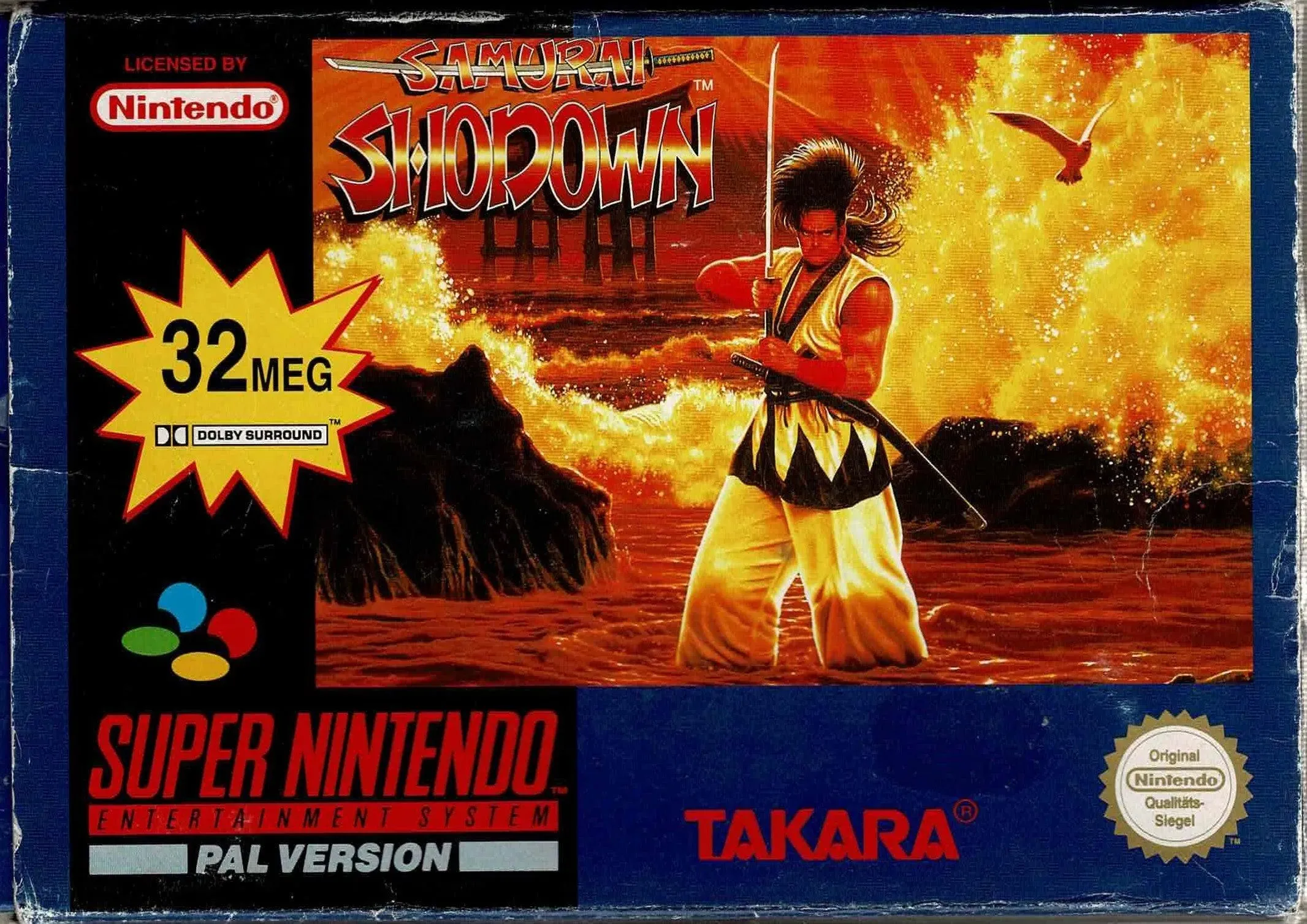 Samurai Shodown i æske (kosmetiske fejl)