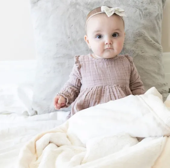 Saranoni Lush Receiving Blanket