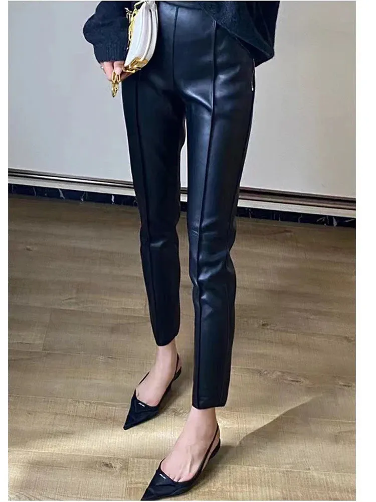 ScandiVAVIAN Leather Pants