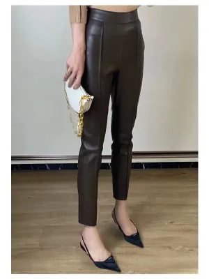 ScandiVAVIAN Leather Pants