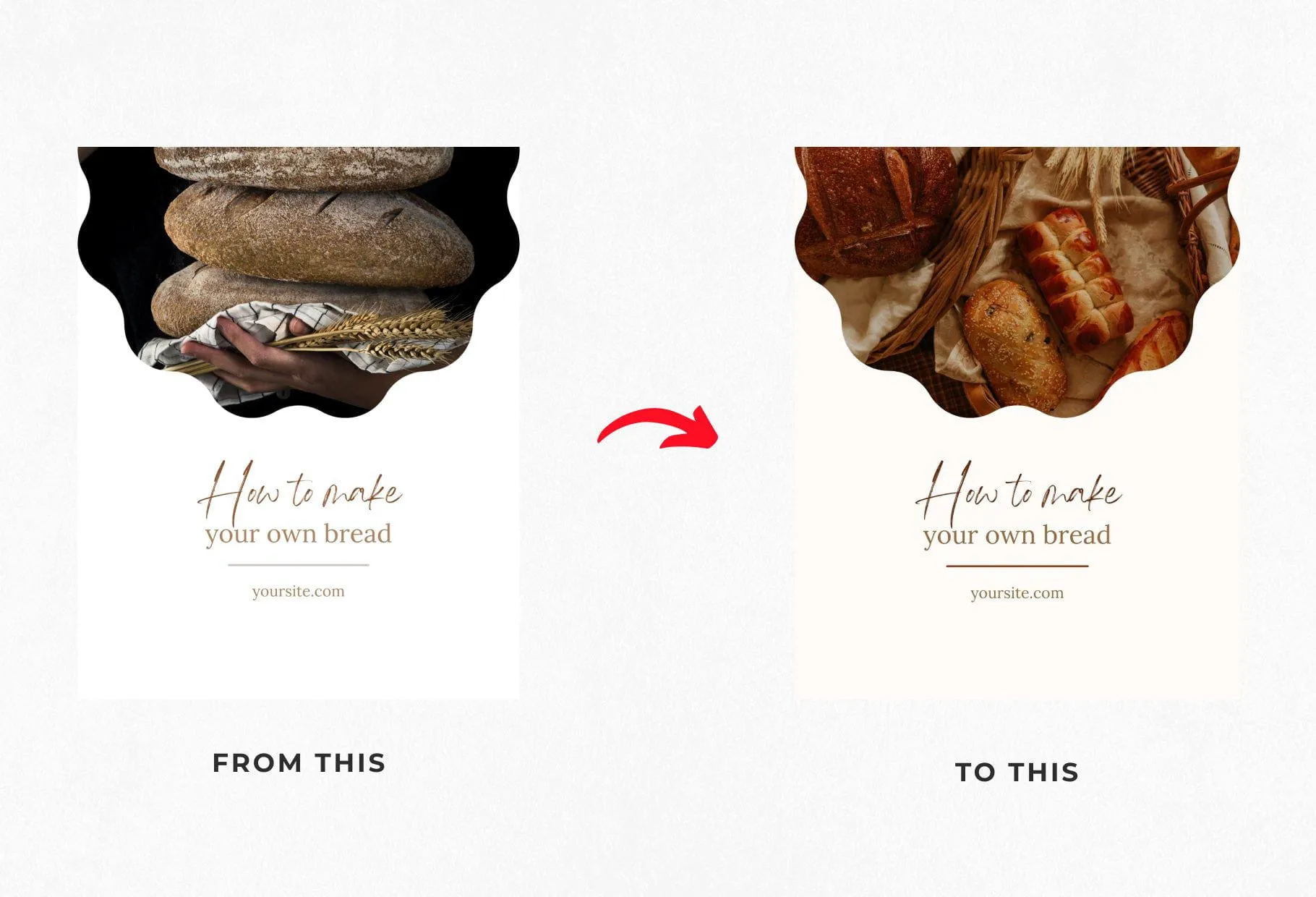 Scarlett Food and Nutrition 6-Page Carousel Canva Template