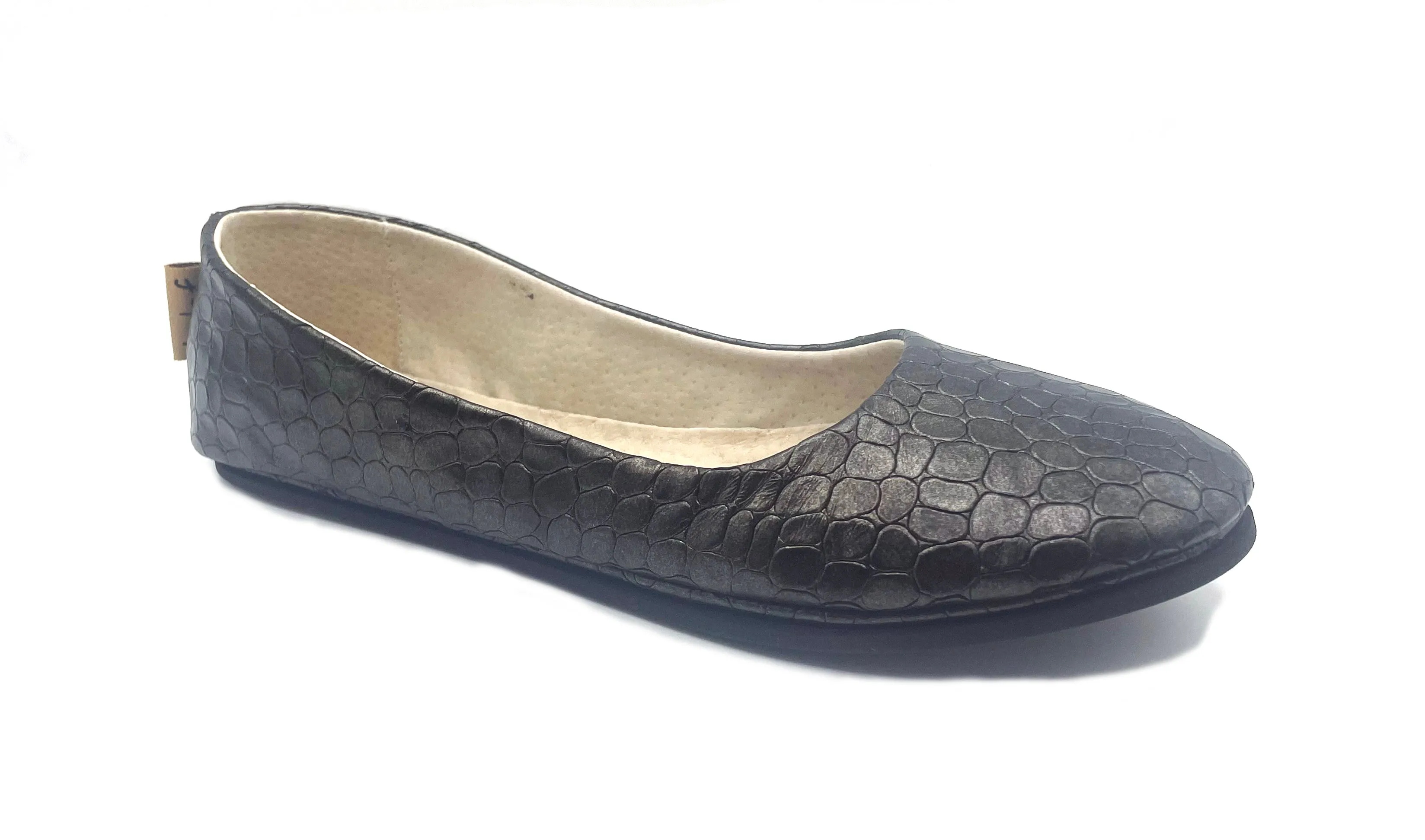 Sloop - Taupe Croco Leather