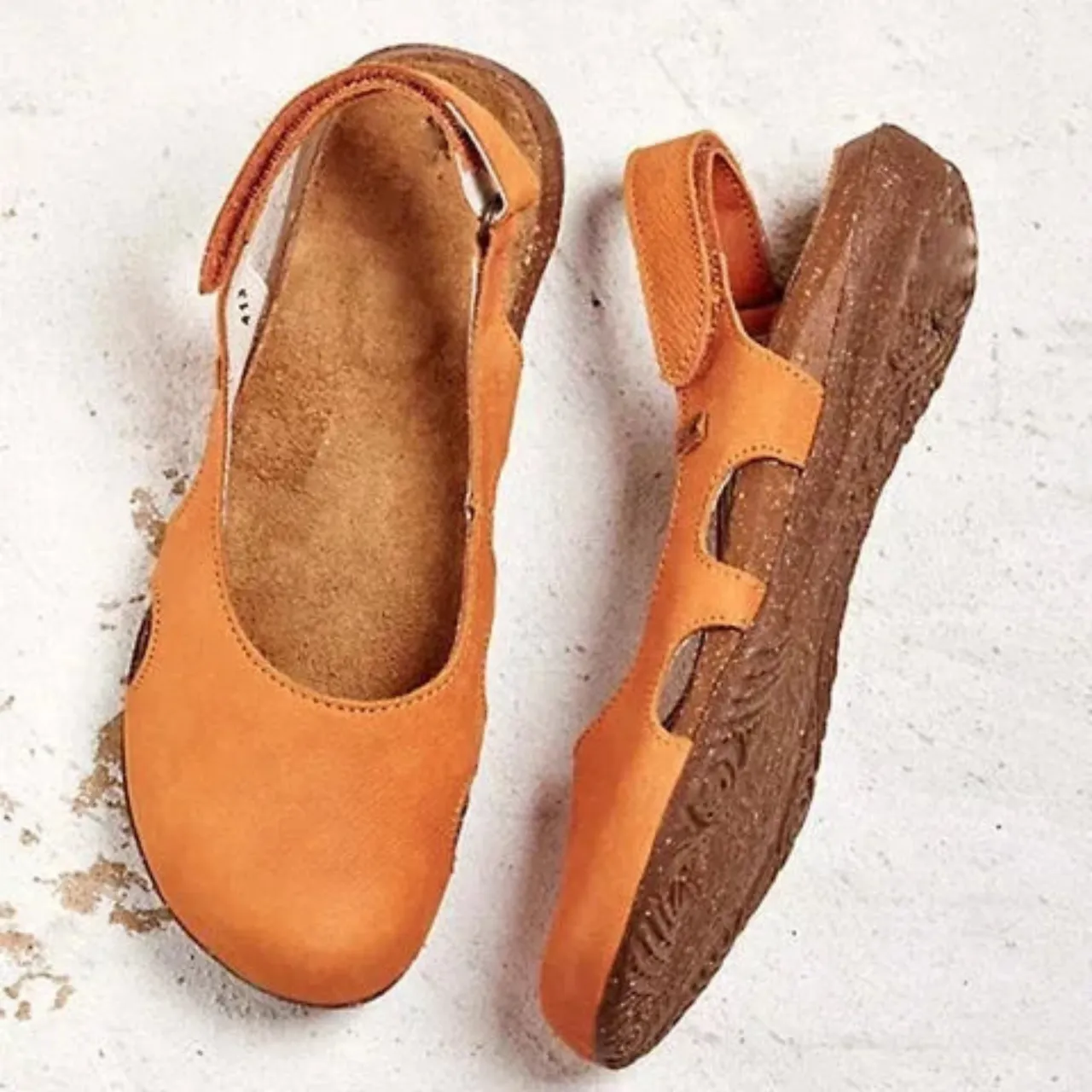 Soleil™ - Round Toe Flat Shoes