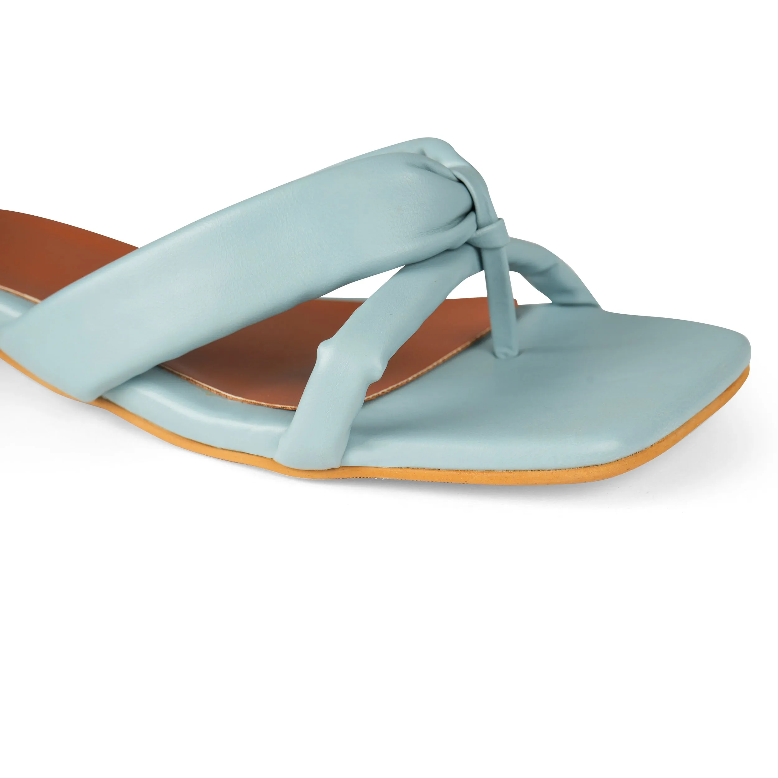 Strapped Blue Heels