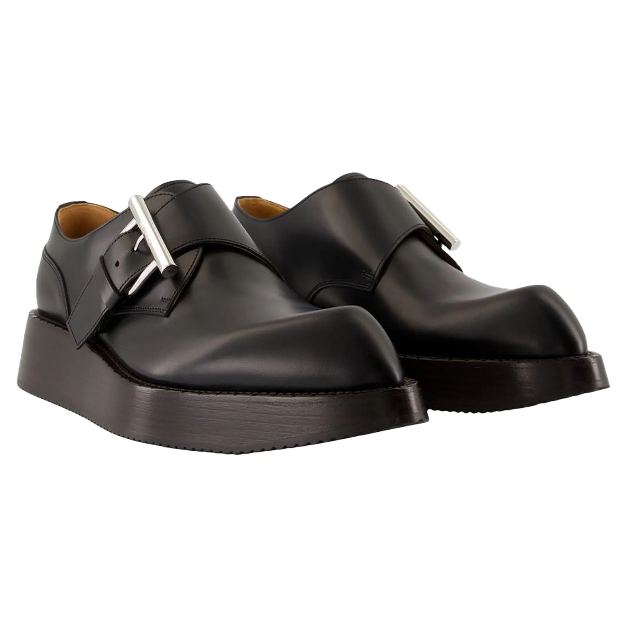 T-Bar Loafers - Alexander McQueen - Leather - Black