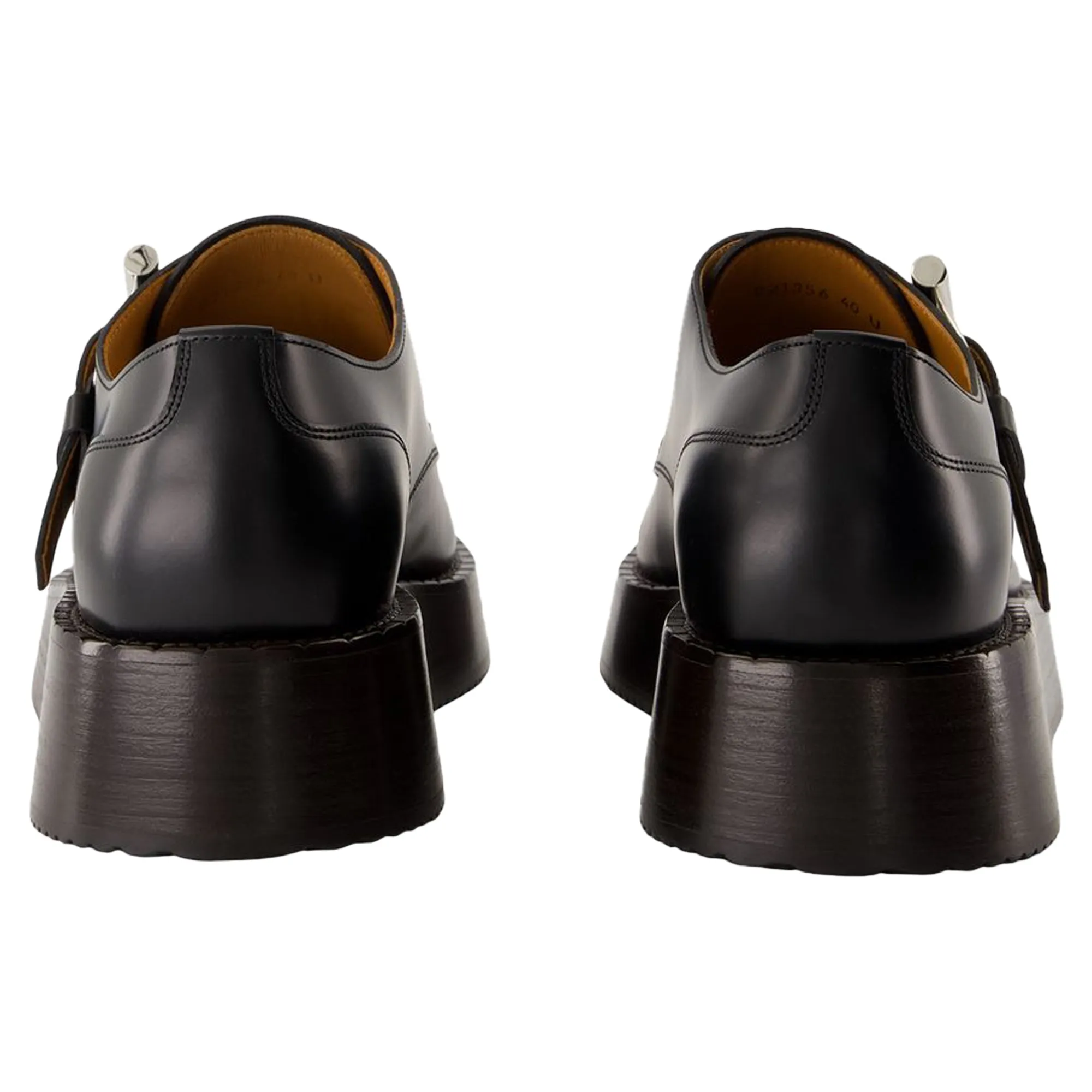 T-Bar Loafers - Alexander McQueen - Leather - Black