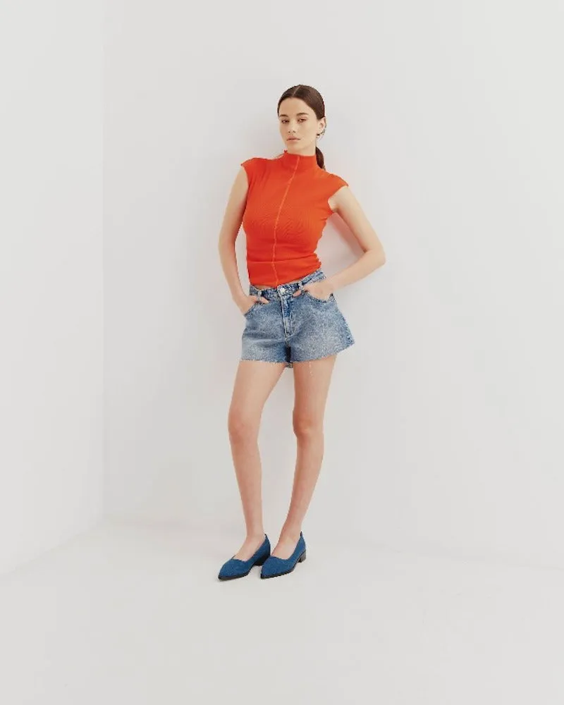 Thea Flat - Denim