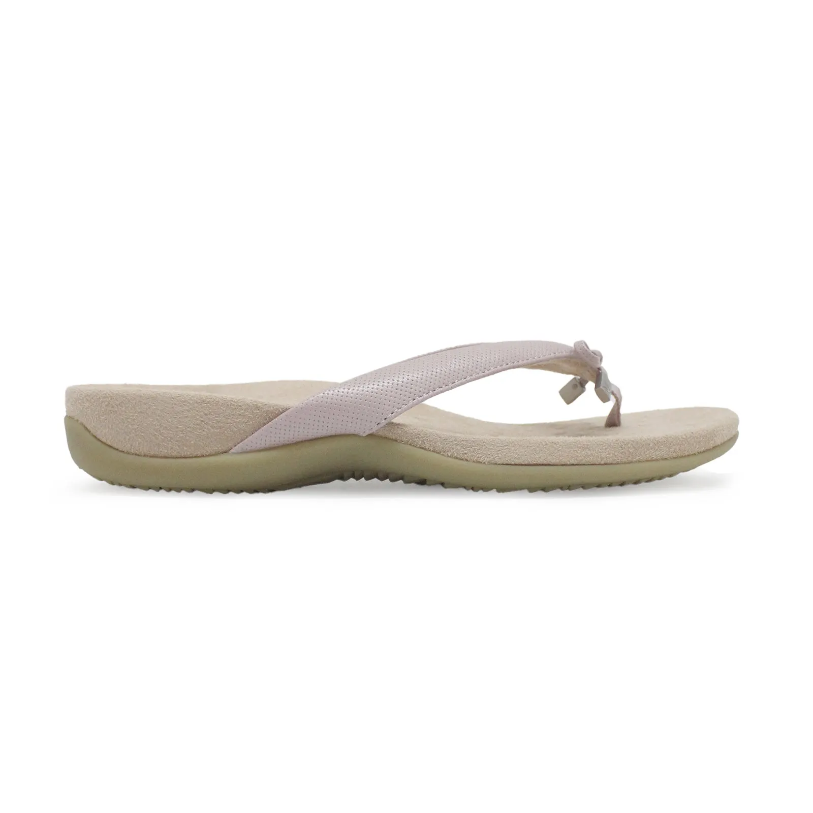 Vionic Bella Leather Women's Toe Post Sandals