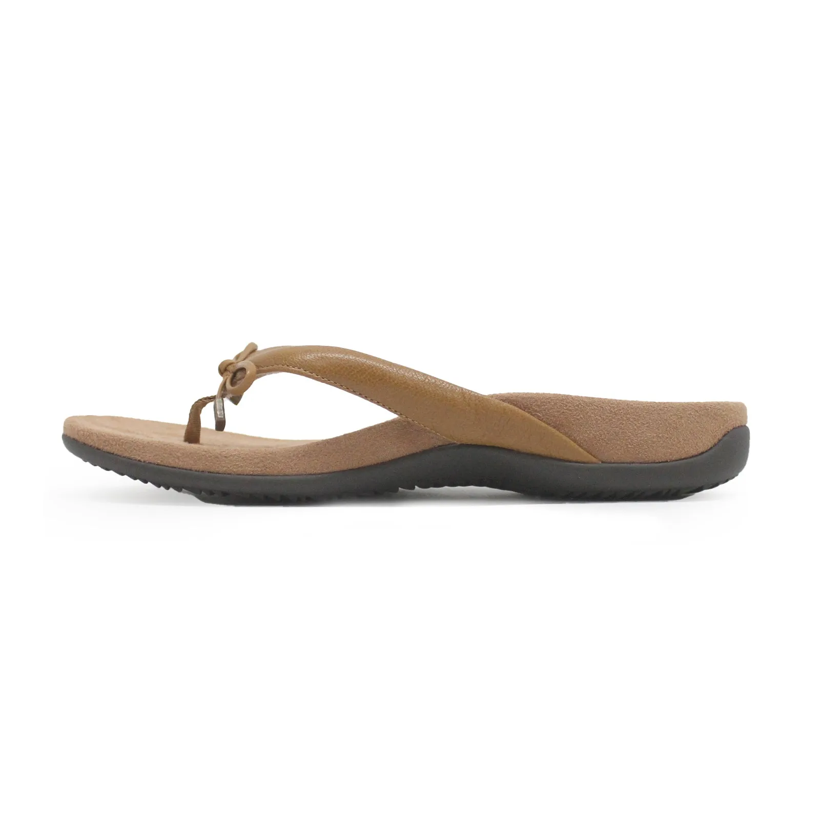 Vionic Bella Leather Women's Toe Post Sandals