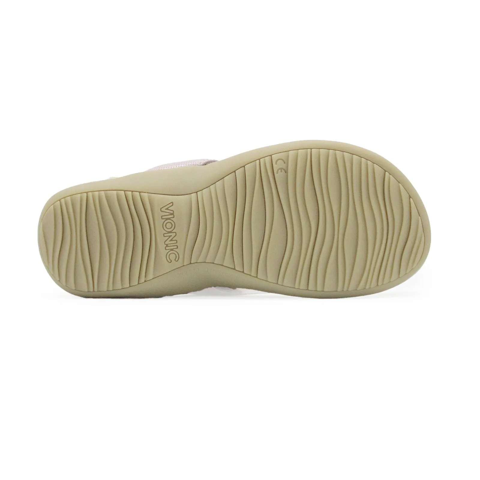 Vionic Bella Leather Women's Toe Post Sandals