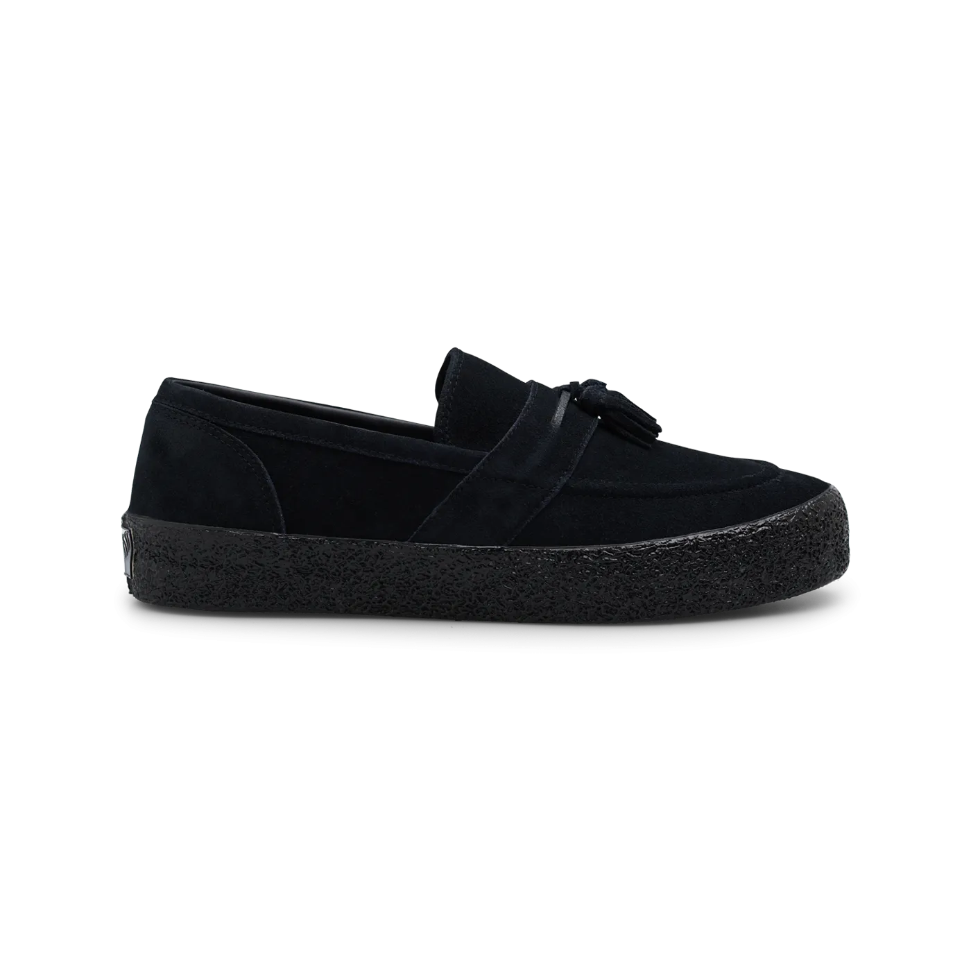 VM005 Suede Loafer - Black/Black