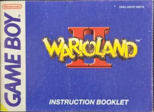 Wario Land 2 manual (SCN)