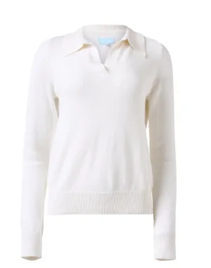 White Polo Sweater