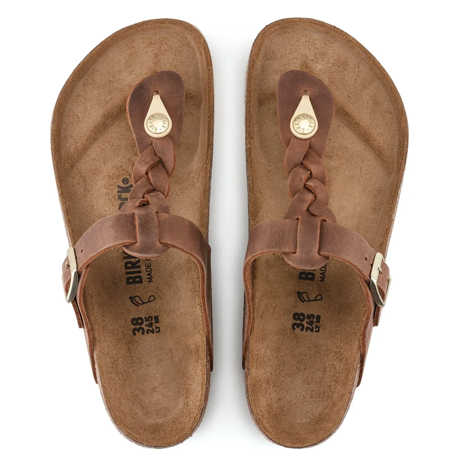 Women's Birkenstock, Gizeh Braid Sandal - Regular Fit