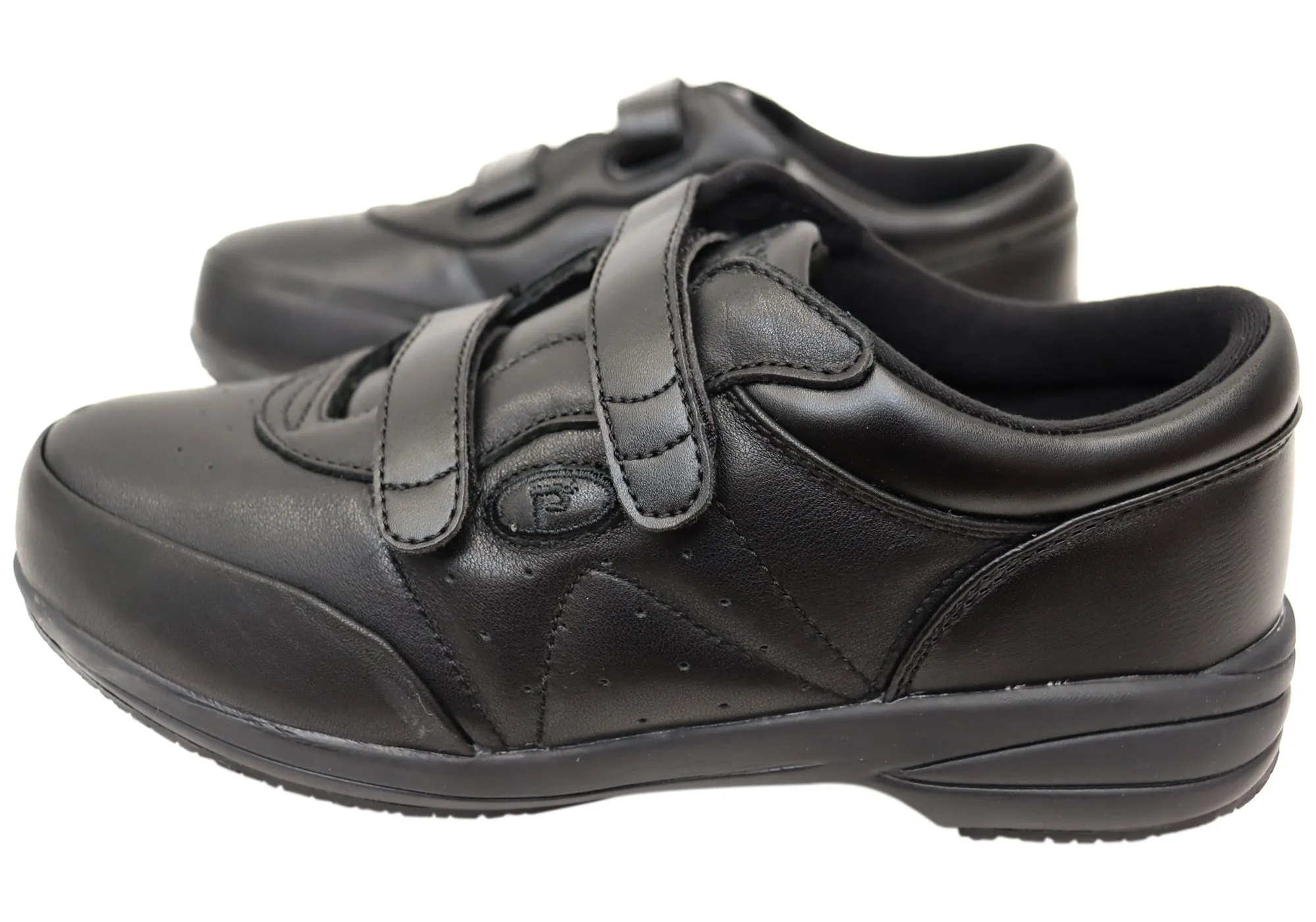 Womens Propet Easy Walker Leather Wide Fit Shoes