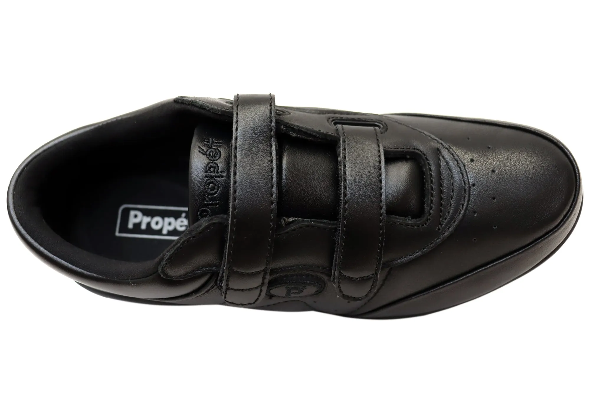 Womens Propet Easy Walker Leather Wide Fit Shoes