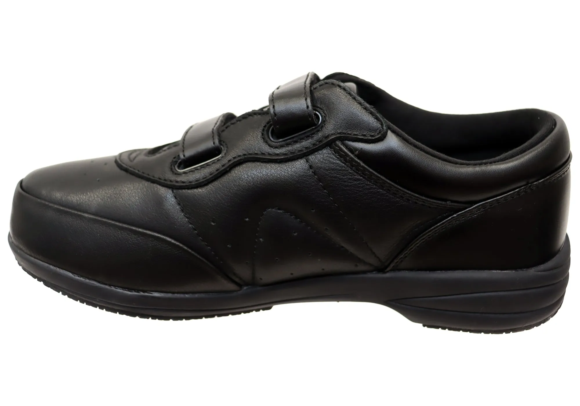 Womens Propet Easy Walker Leather Wide Fit Shoes