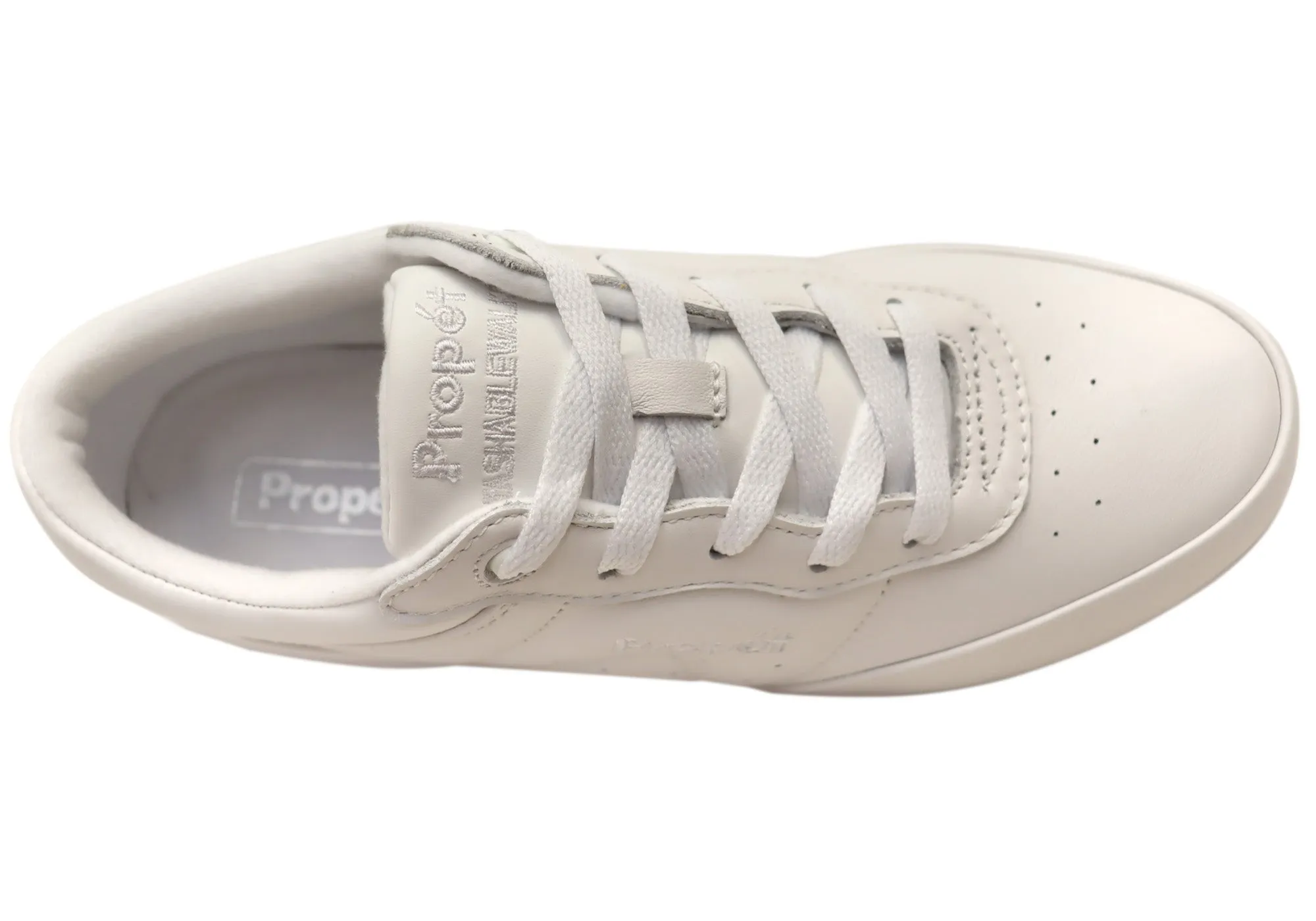 Womens Propet Washable Walker Leather Wide Fit Shoes