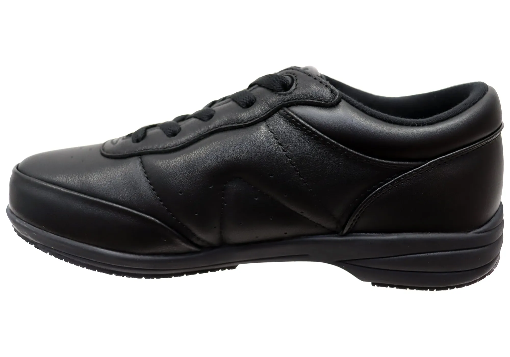 Womens Propet Washable Walker Leather Wide Fit Shoes