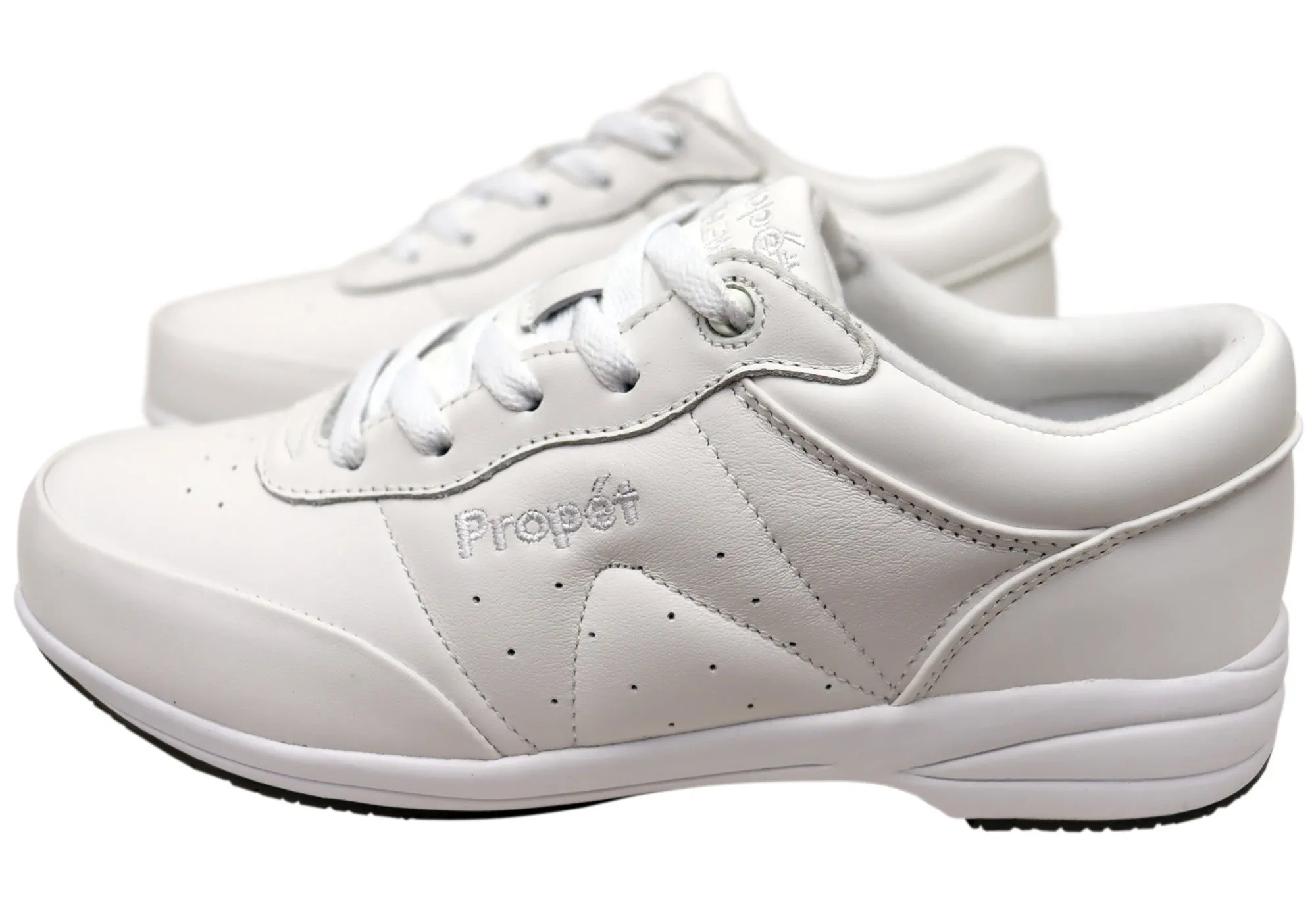 Womens Propet Washable Walker Leather Wide Fit Shoes