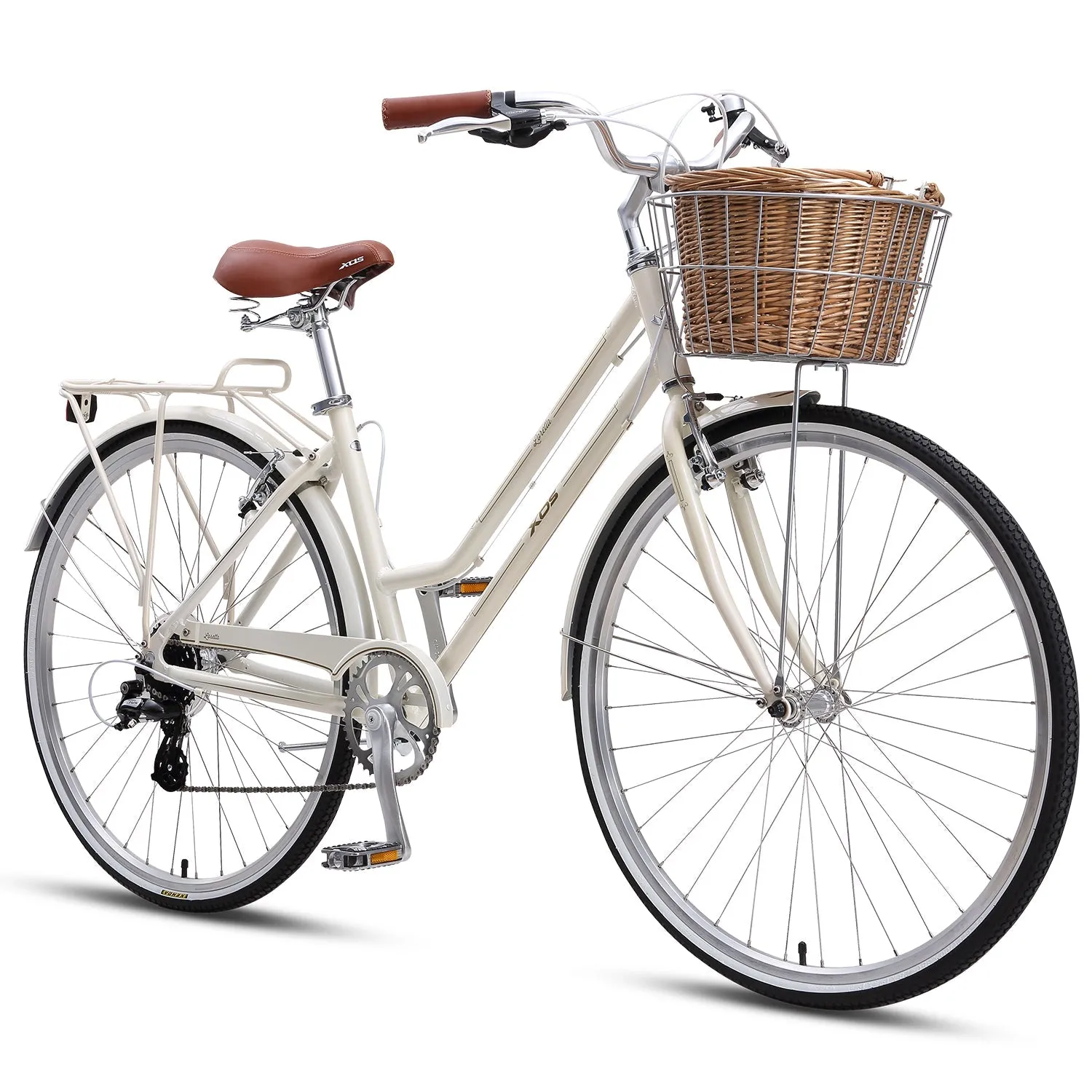 XDS Loretta Retro Ladies Bike - Ivory