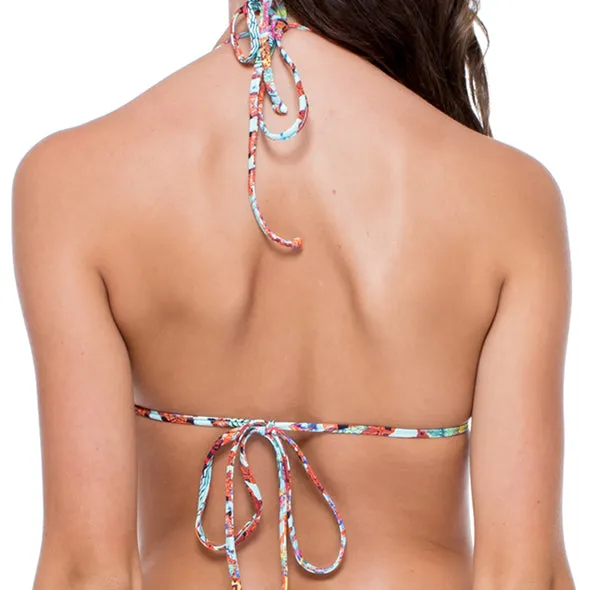 YEMAYA - Molded Push Up Bandeau Halter Top