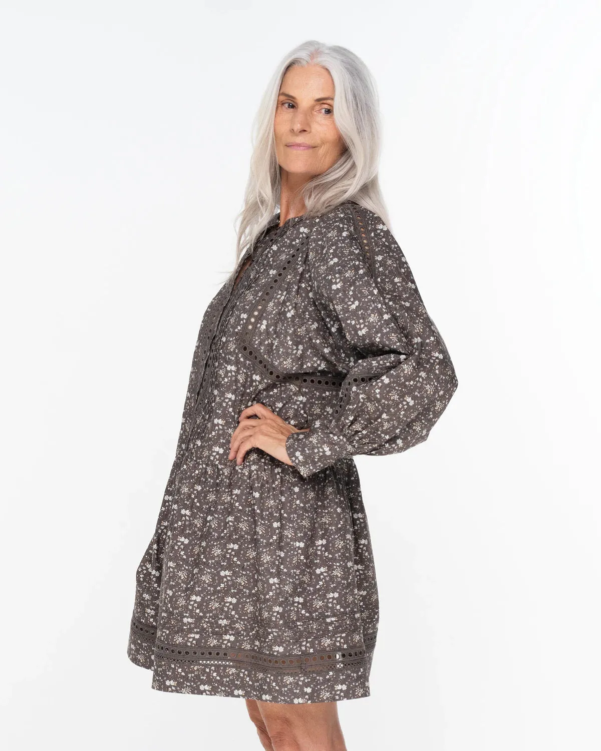 zoe kratzmann - douse dress shadow floral